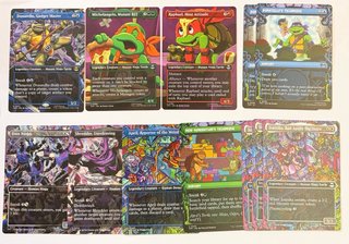 Lote Cartas Magic: The Gathering Ninja Turtles ENG
