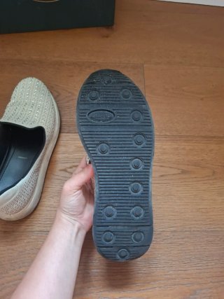 Scarpe Church's bianche con brillantini
