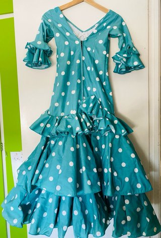 Traje Flamenca Niña Lunares 9 años