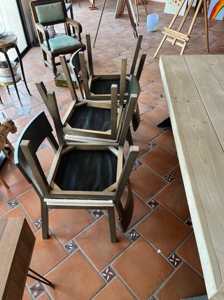 Set 6 Sillas Comedor Madera
