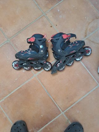 Patines en línea para niños talla ajustable