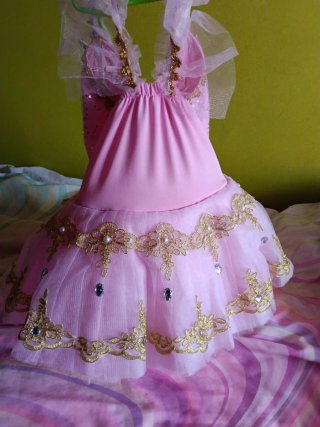 Vestido Tutú Bailarina.Disfraz o patinaje/gimnasia