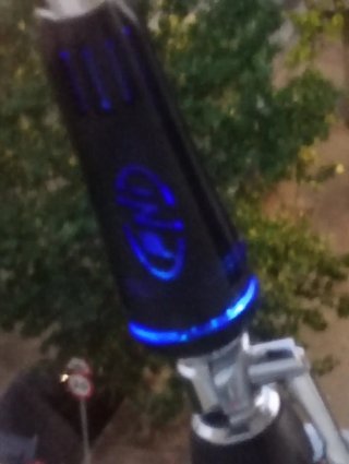Antena CB luz LED