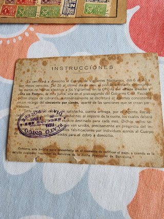 Lote documentos históric. Guerra Civil y posguerra