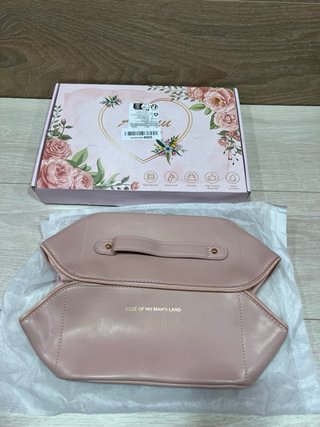 Neceser Viaje Rosa Piel Sintética Impermeable