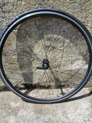 Ocasión! Rueda golpeada Delantera Bici Carret