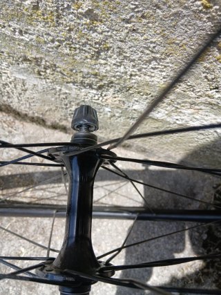 Ocasión! Rueda golpeada Delantera Bici Carret