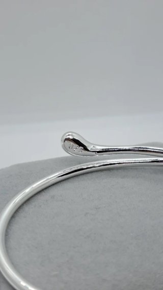 Pulsera Plata de Ley 925 Gotas