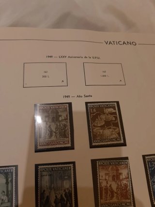 Álbum de sellos Vaticano Edifil