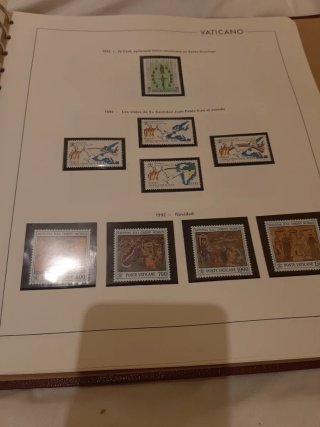 Álbum de sellos Vaticano Edifil