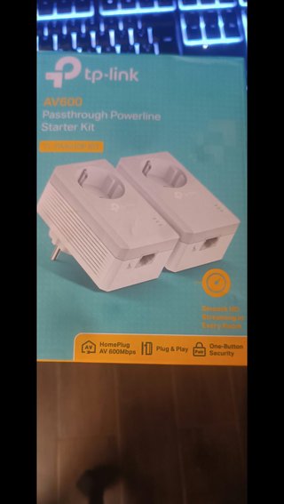 Kit di avvio Powerline TP-Link AV600 Passthrough
