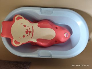 Bañera bebé + adaptador recién nacido