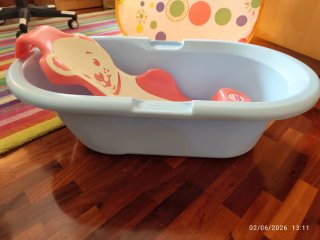 Bañera bebé + adaptador recién nacido