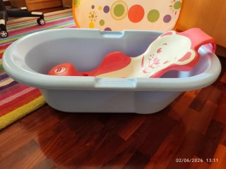 Bañera bebé + adaptador recién nacido
