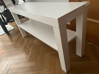 Banco Ikea Lack blanco
