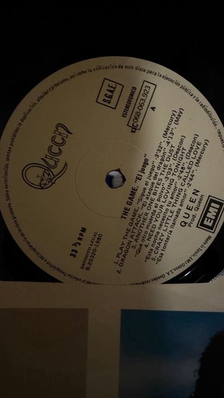 Vinilo Queen The Game