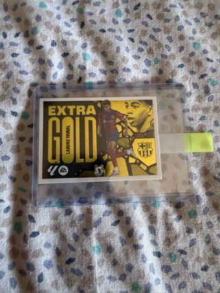 Cromo Extra Gold Lamine Yamal