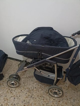 Carrito Bebecar Completo 3 Piezas + Bolso