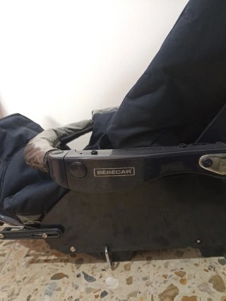 Carrito Bebecar Completo 3 Piezas + Bolso