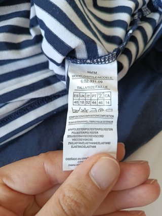 Camiseta tipo marinero doble capa de Md'M