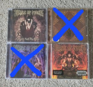 Cradle of Filth 2 CDs