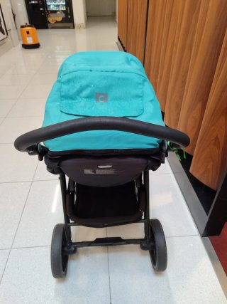 Silla de paseo color  verde turquesa