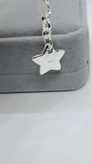 Pulsera Plata de Ley 925 Estrella