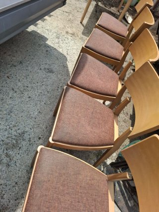 Mesa y 4 Sillas Comedor Madera