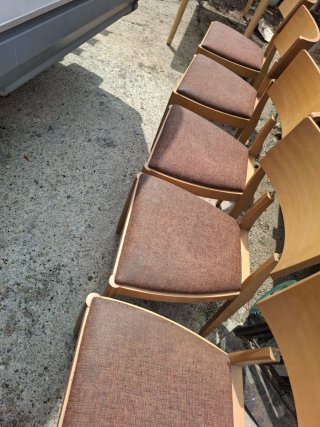 Mesa y 4 Sillas Comedor Madera
