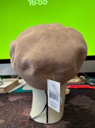Cappello unisex beige/marrone