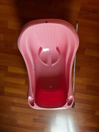 Bañera rosa bebé 80 cm