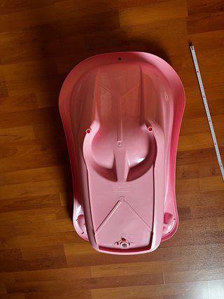 Bañera rosa bebé 80 cm