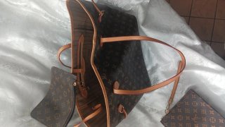 Borsa con borsellino e pochette