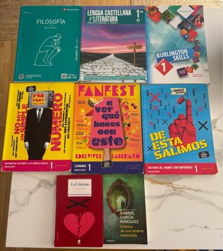 Libros 1ºBTO Carmelitas CCSS
