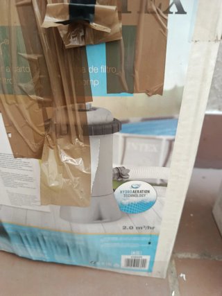 Piscina Intex Rectangular con Bomba y Filtro