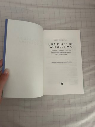 Libro Una clase de autoestima