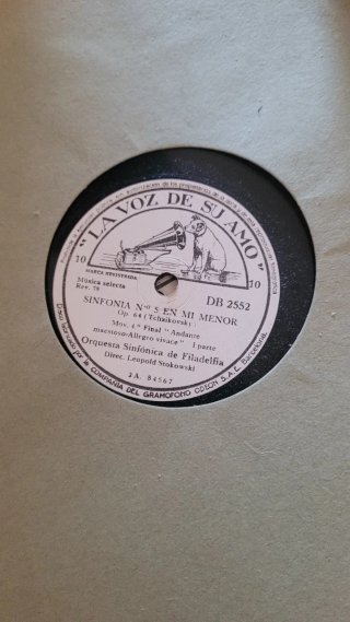 Estuche 6 Vinilos Tchaikovsky 5ª Sinfonía