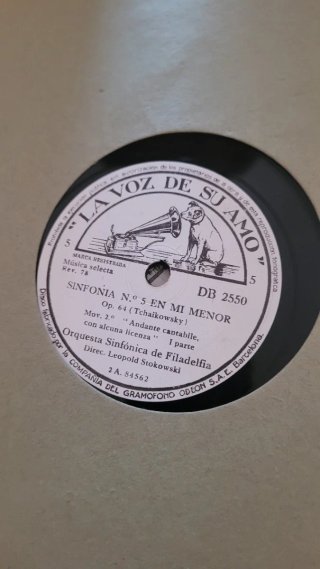 Estuche 6 Vinilos Tchaikovsky 5ª Sinfonía