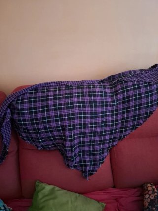 Pañuelos tipo palestino, a cuadros