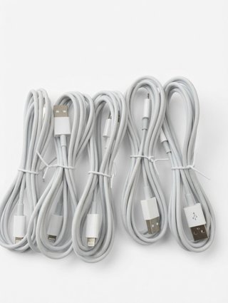 5 x Cavo iPhone 2m Bianco