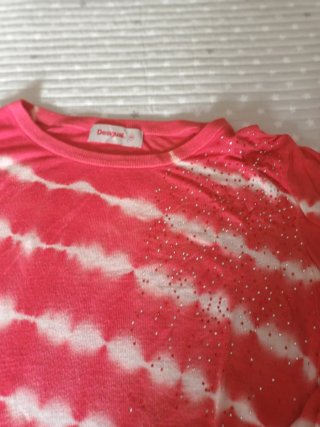 Jersey Desigual Rayas Rojo y Blancas