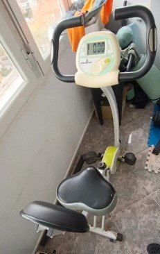 Bicicleta Estática Plegable