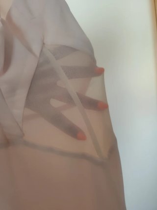 Vestido rosa talla M