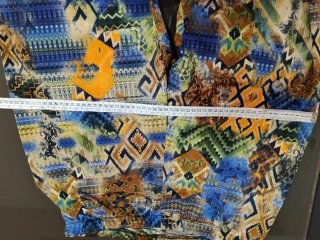 Pantaloni donna gamba larga fantasia