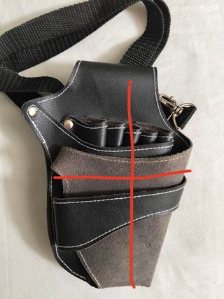 Cinturón portaherramientas peluquería
