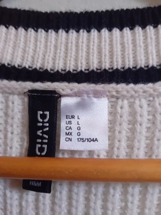 Chaleco de punto H&M Talla L
