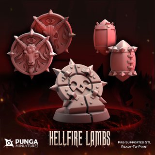 Equipo Hellfire Lambs Wargames