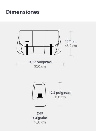 Mochila Timbuk2 Classic Messenger Roja