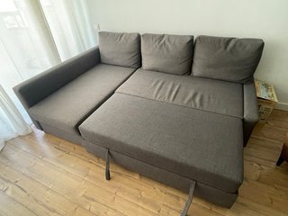 Divano letto FRIHETEN Ikea grigio