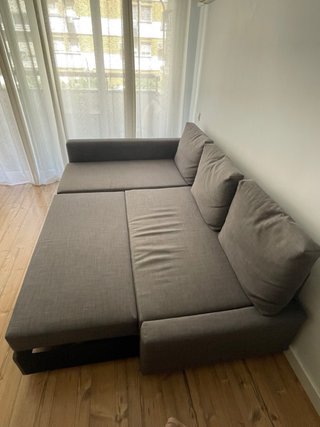 Divano letto FRIHETEN Ikea grigio